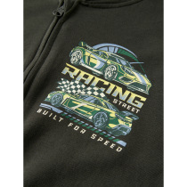 NAME IT Sweat Cardigan Voltinus Peat Racing